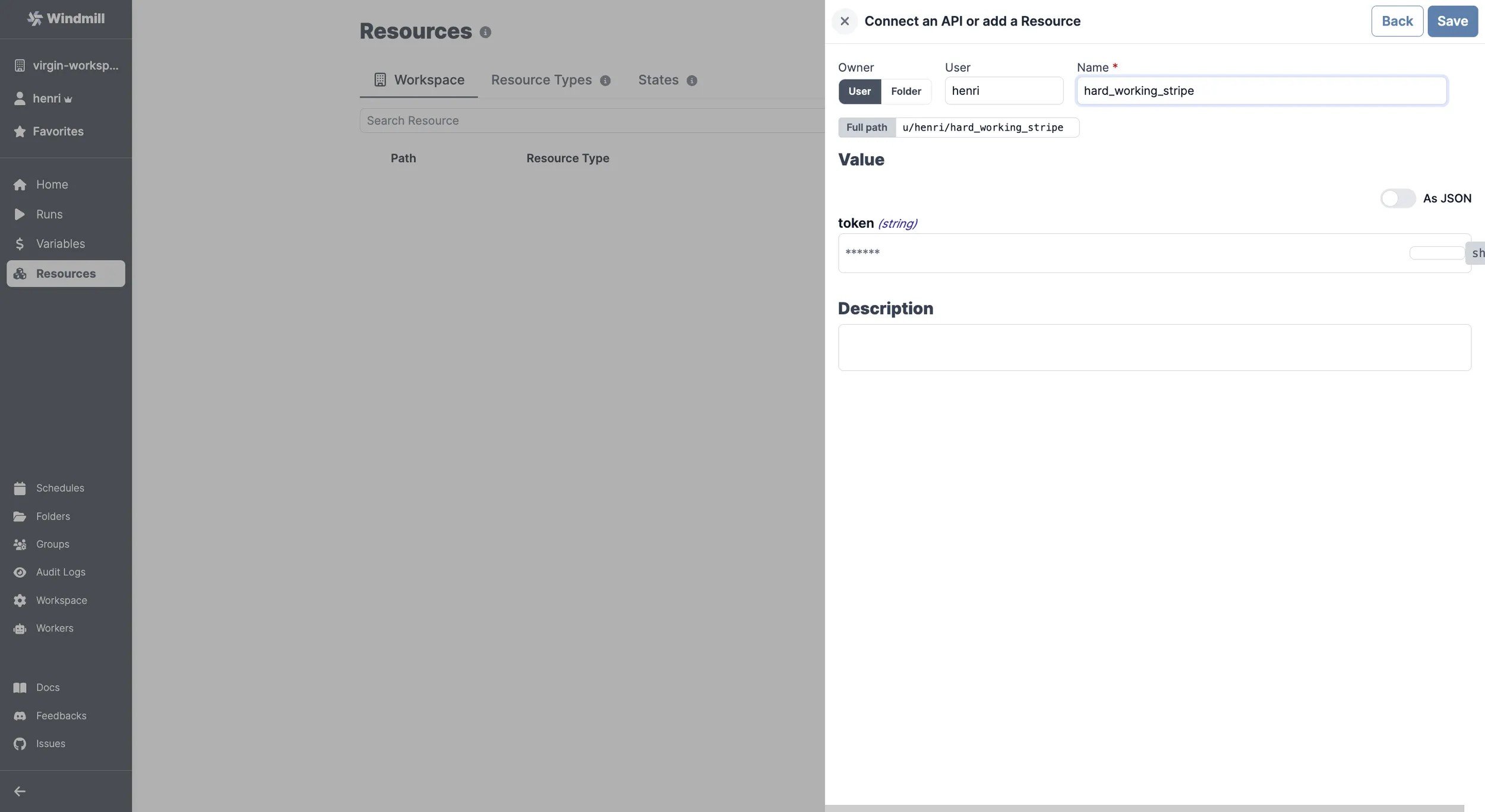 Add Stripe Resource Add Stripe Resource